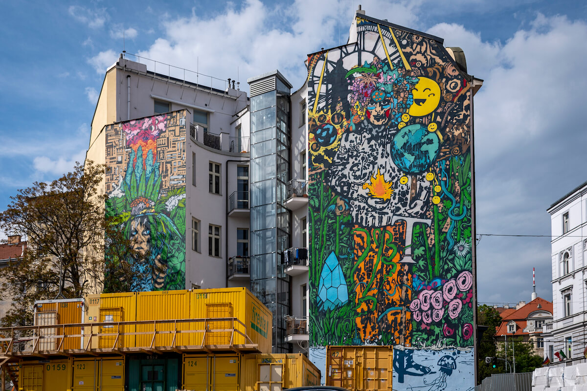 Prague's street art and graffiti scene